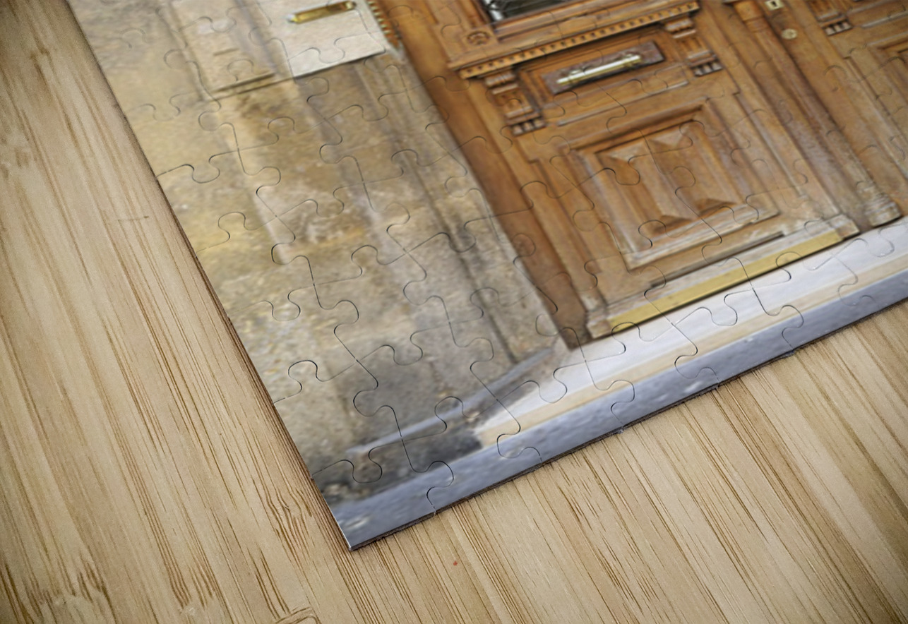Carved door. Aix-en-Provence. Provence-Alpes-Cote dAzur. France Kevin Oke Puzzle