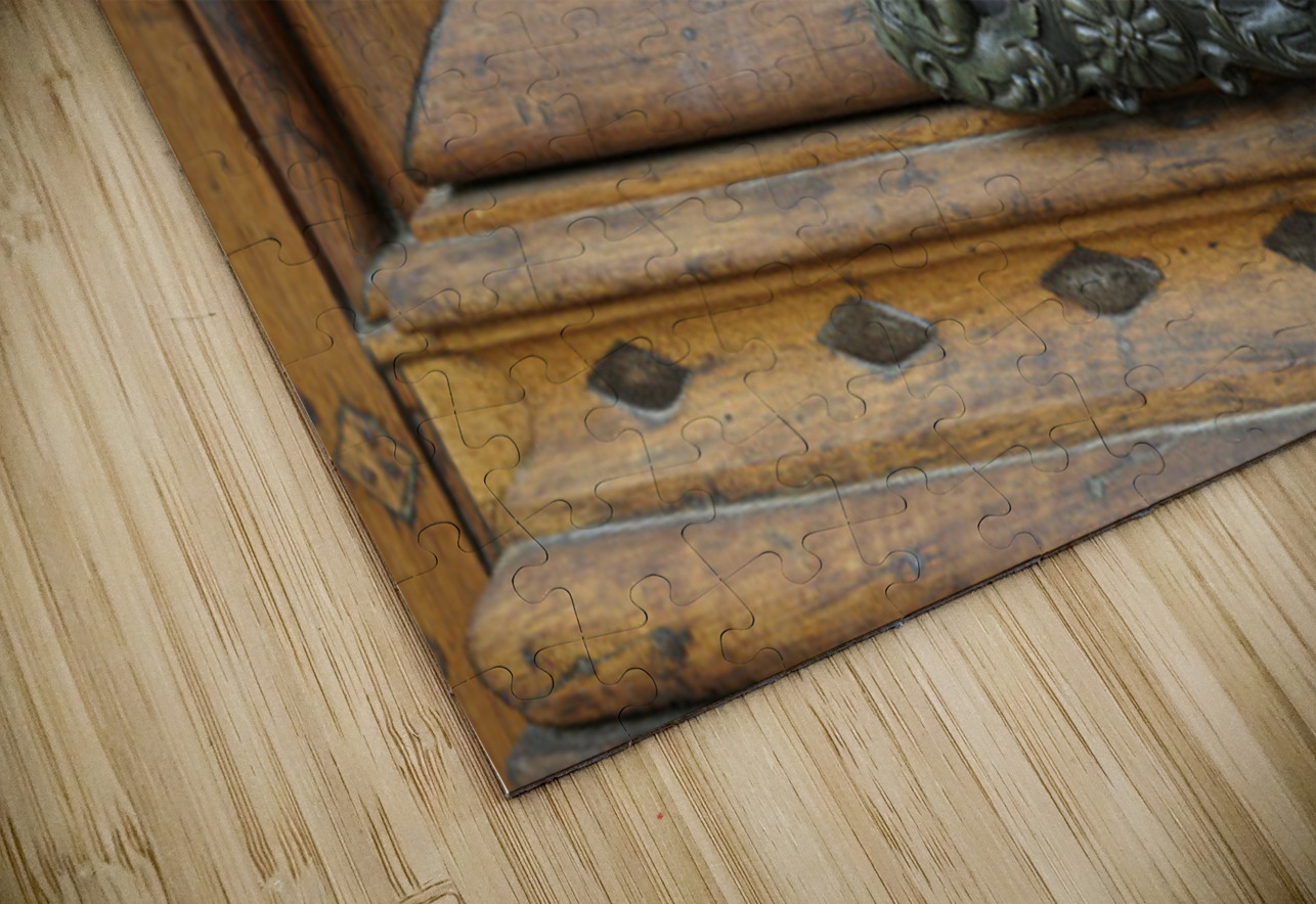 Door Knocker. Place des Martyrs de la Resistance. Aix-en-Provence. France Kevin Oke Puzzle