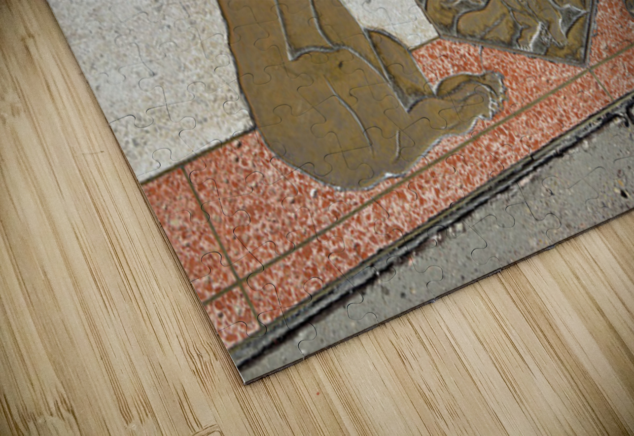 Bas relief plaque for California is inlaid into Hoover Dams plazas surface one of the seven states that fall within the Colorado Rivers basin. Hoover Dam Arizona Nevada USA Kevin Oke Puzzle