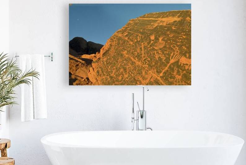 Petroglyphs near Atlatl Rock by Kevin Oke