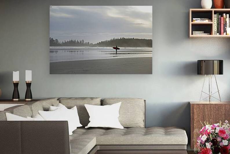 Surfing at Long Beach by Kevin Oke