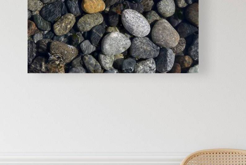 Polished rocks under the water. Sucia Island by Kevin Oke