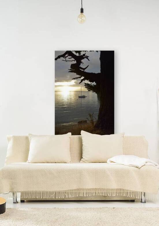 Calm sunset - James Island - San Juan Islands by Kevin Oke