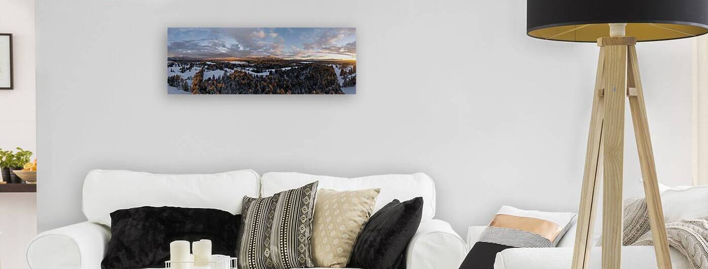 Winter sunrise in the Cowichan Valley by Kevin Oke