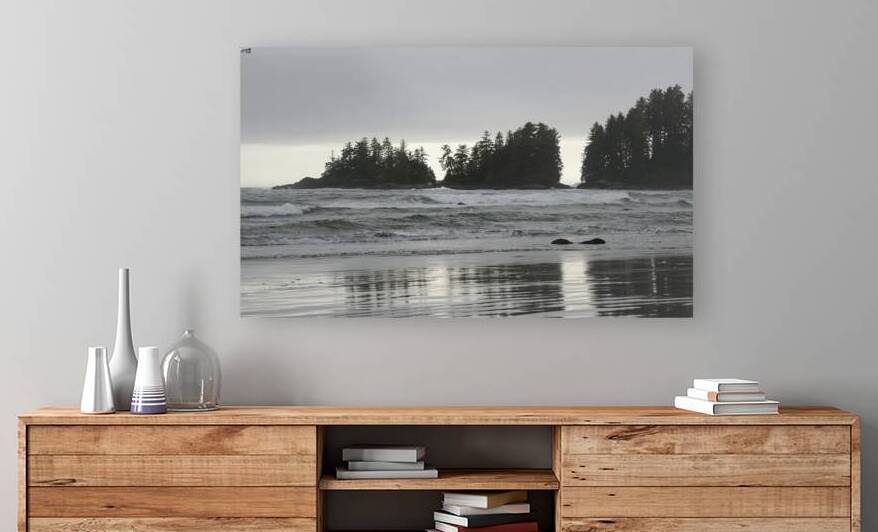 Waves crashing on Florencia Beach Pacific Rim National Park by Kevin Oke