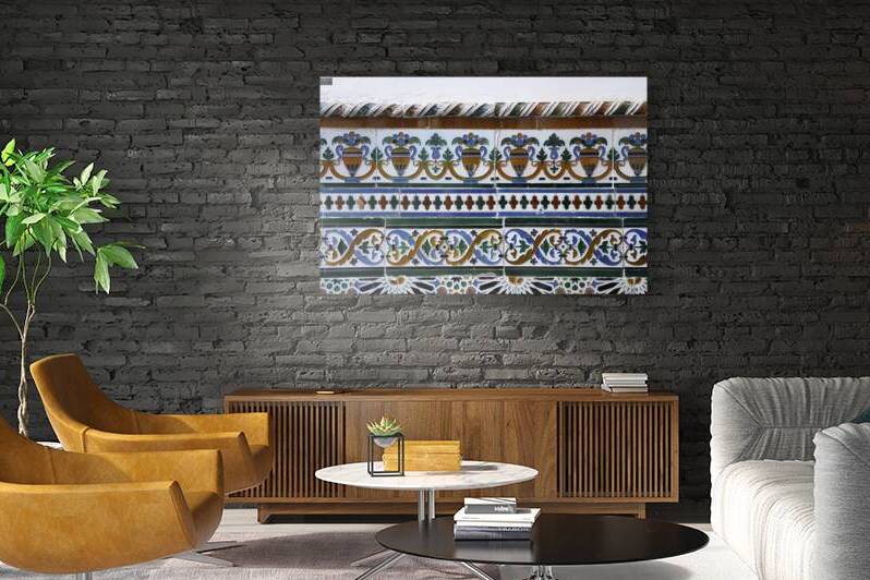 Ceramic tile Casa Don Bosco Ronda Málaga Andalusia Spain by Kevin Oke