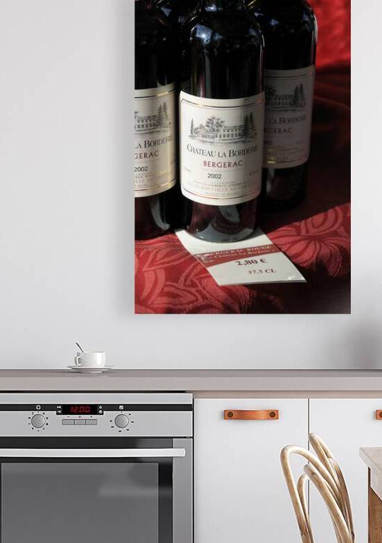 Red Wine Chateau La Borderie Thursday Market Boulevard Saint Germain Paris Île de France France by Kevin Oke